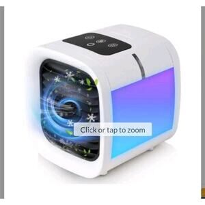 FANSEXPERT Evaporative Air Cooler, 5 Speeds, 2 Mist Settings, 12.5 floz Water...